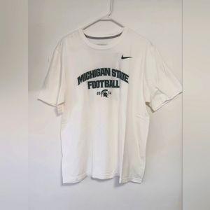 Nike Michigan State Football T-shirt XL